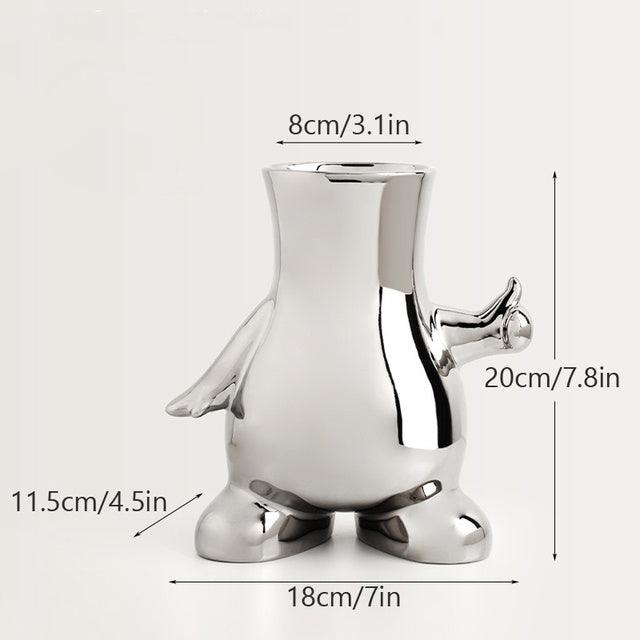 Ceramic Vase Decoration Suitable For Living Room Dining Table - Pacisia