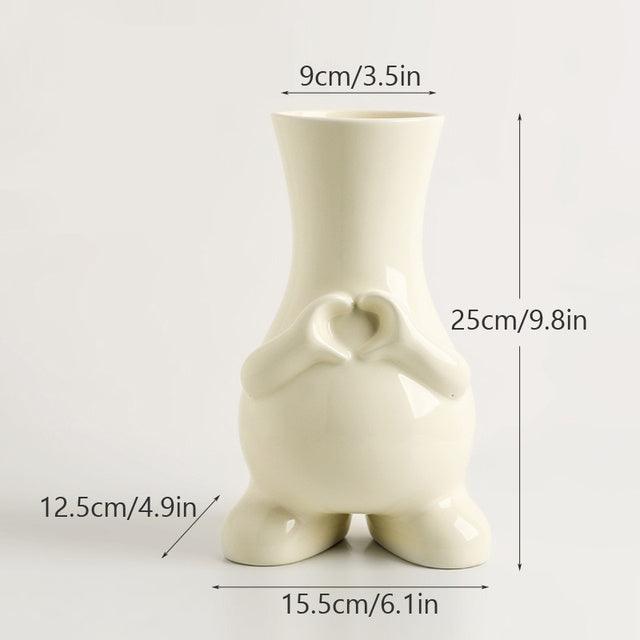 Ceramic Vase Decoration Suitable For Living Room Dining Table - Pacisia