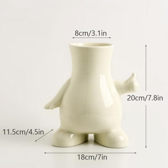 Ceramic Vase Decoration Suitable For Living Room Dining Table - Pacisia