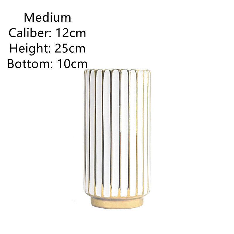 Ceramic Vase Floral Flower Home Decoration Ornaments - Pacisia