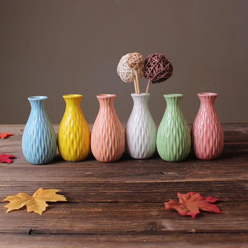 Ceramic vase flower arrangement - Pacisia