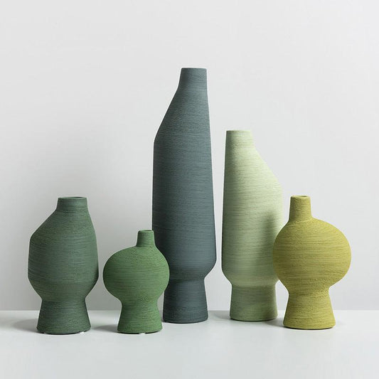 Ceramic Vase Hand Painted Creative Home Decoration - Pacisia