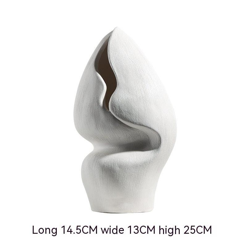 Ceramic Vase Handmade Brushed Decorative Ornaments - Pacisia