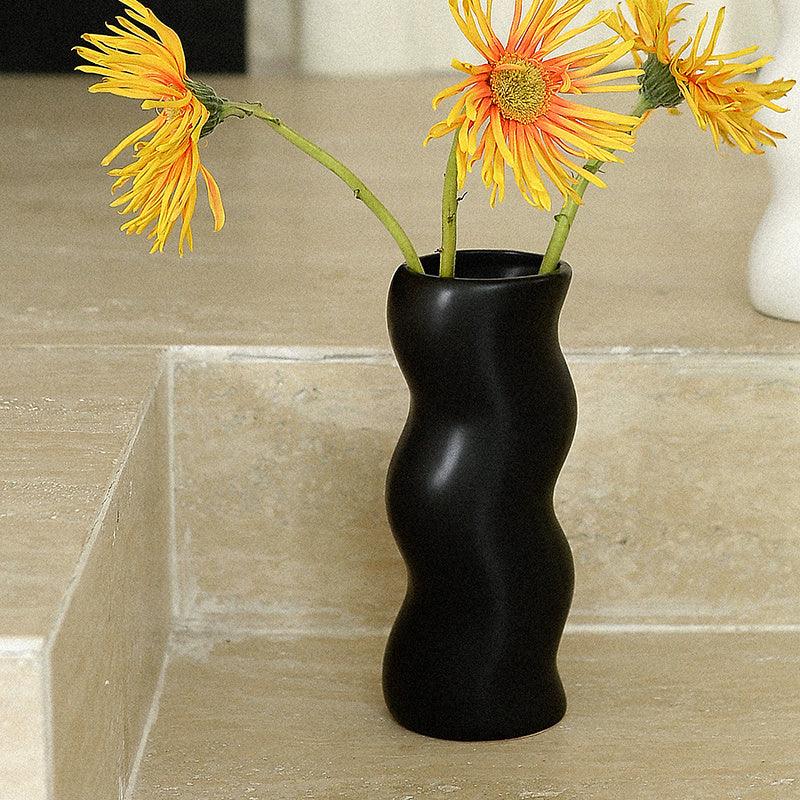 Ceramic Vase Ornament Cute Desktop Decoration Flower Arrangement - Pacisia