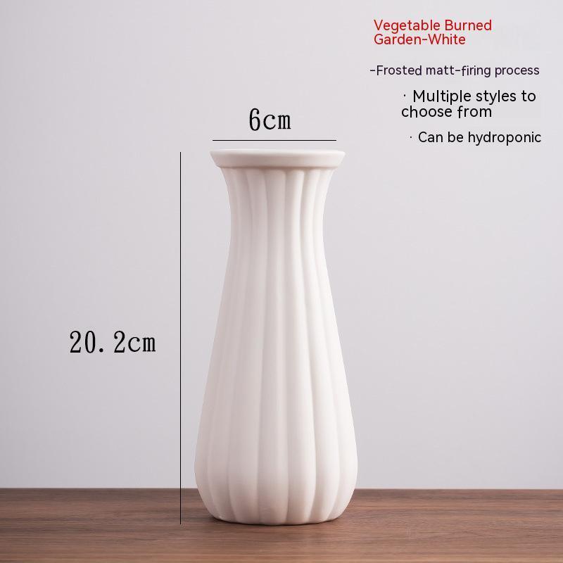 Ceramic Vase Simple Decorative Ornaments - Pacisia