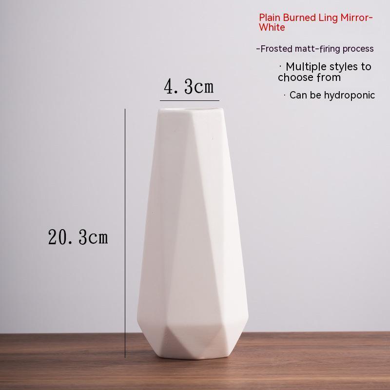 Ceramic Vase Simple Decorative Ornaments - Pacisia
