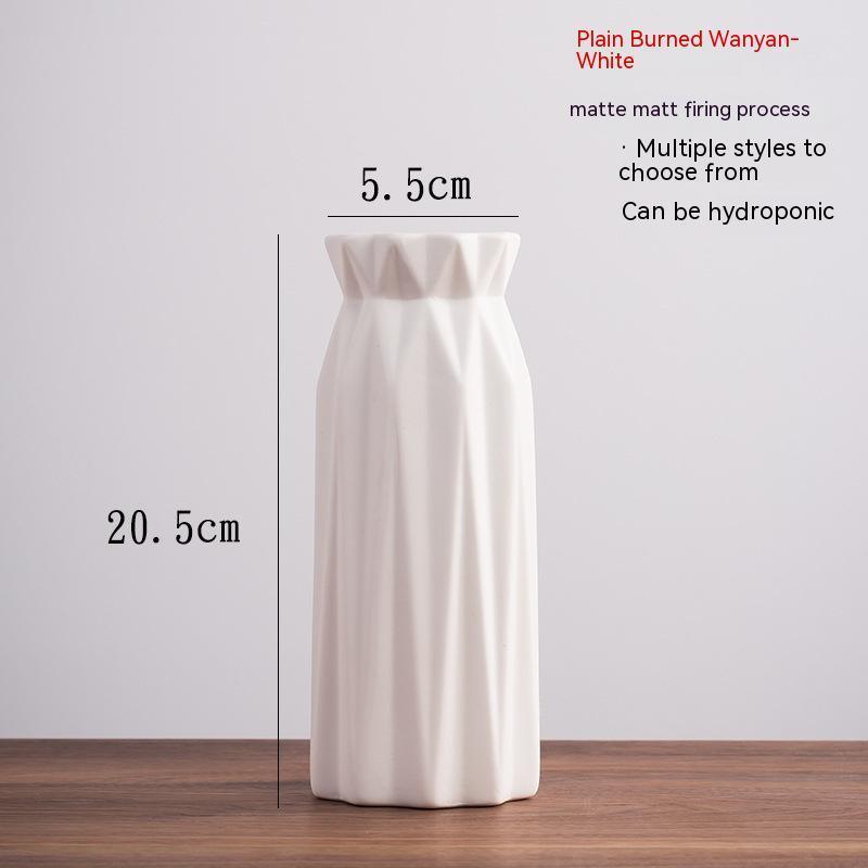 Ceramic Vase Simple Decorative Ornaments - Pacisia