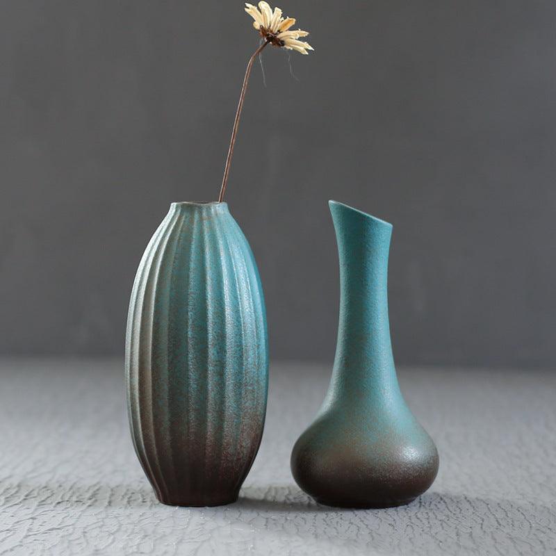 Ceramic Vase Small Kiln Becomes Modern And Simple Vase Decoration - Pacisia