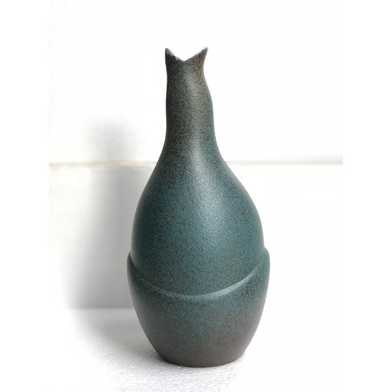 Ceramic Vase Small Kiln Becomes Modern And Simple Vase Decoration - Pacisia