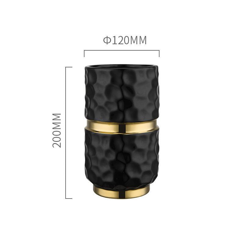 Ceramic vase, soft decoration ceramic decoration in living room and dining room - Pacisia