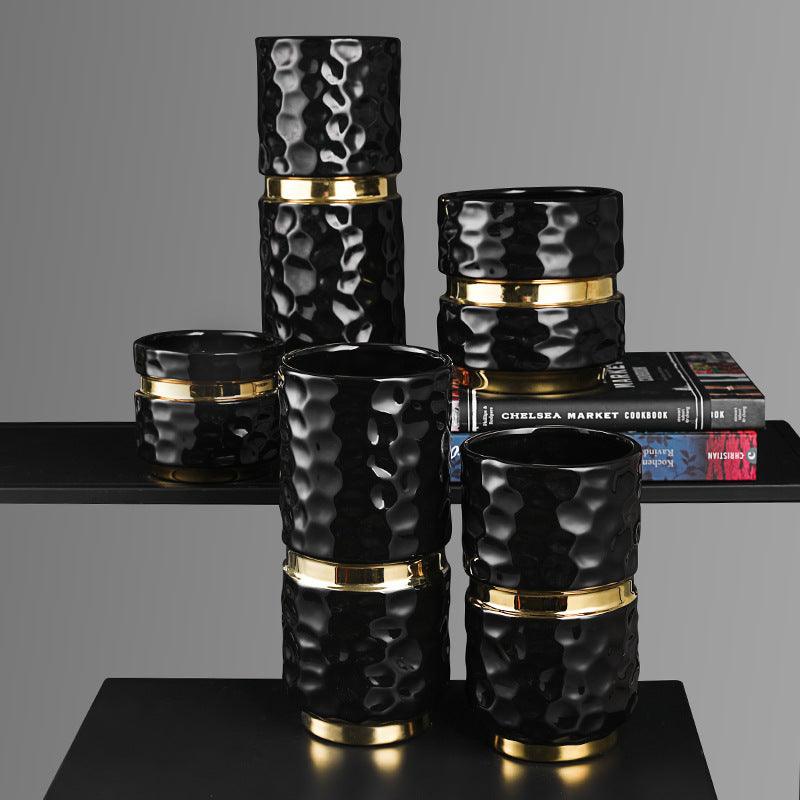 Ceramic vase, soft decoration ceramic decoration in living room and dining room - Pacisia