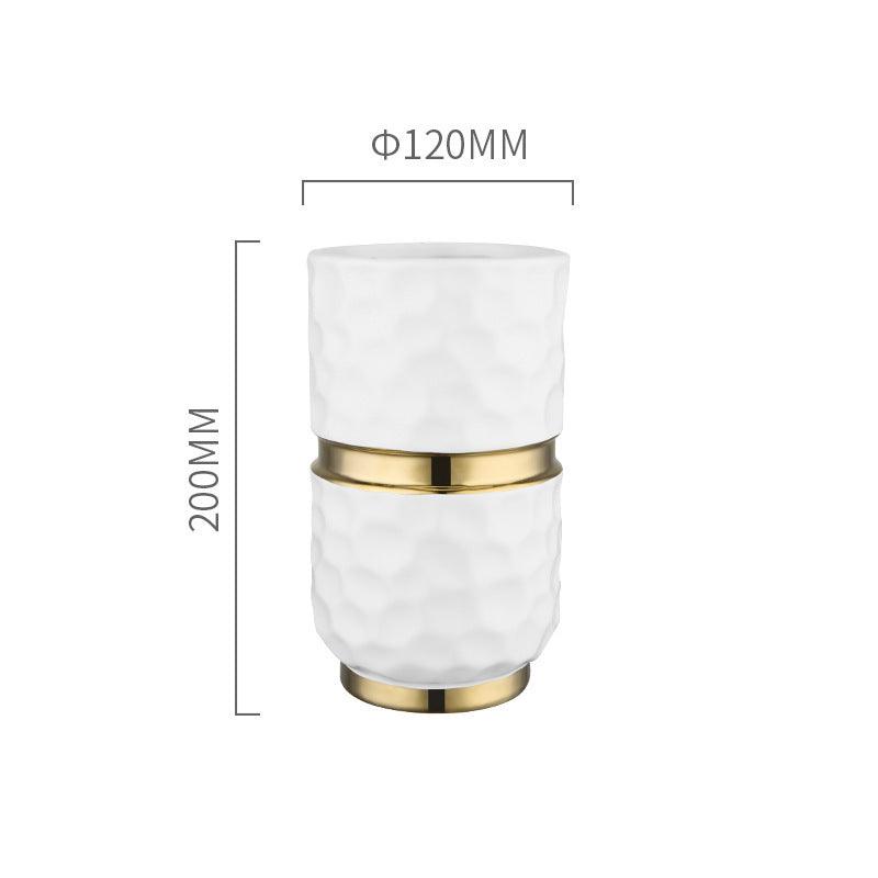 Ceramic vase, soft decoration ceramic decoration in living room and dining room - Pacisia