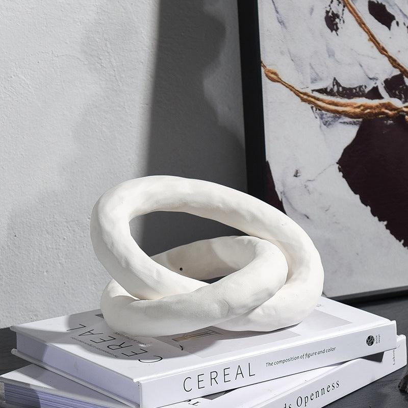 Ceramic Vase Soft Outfit Model Room Home Decoration - Pacisia