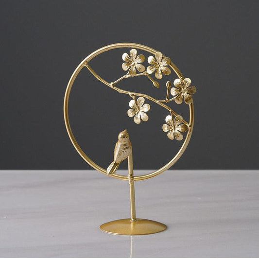 Decorations Crafts Decoration Modern Home Furnishing Copper Plastic Light Luxury - Pacisia
