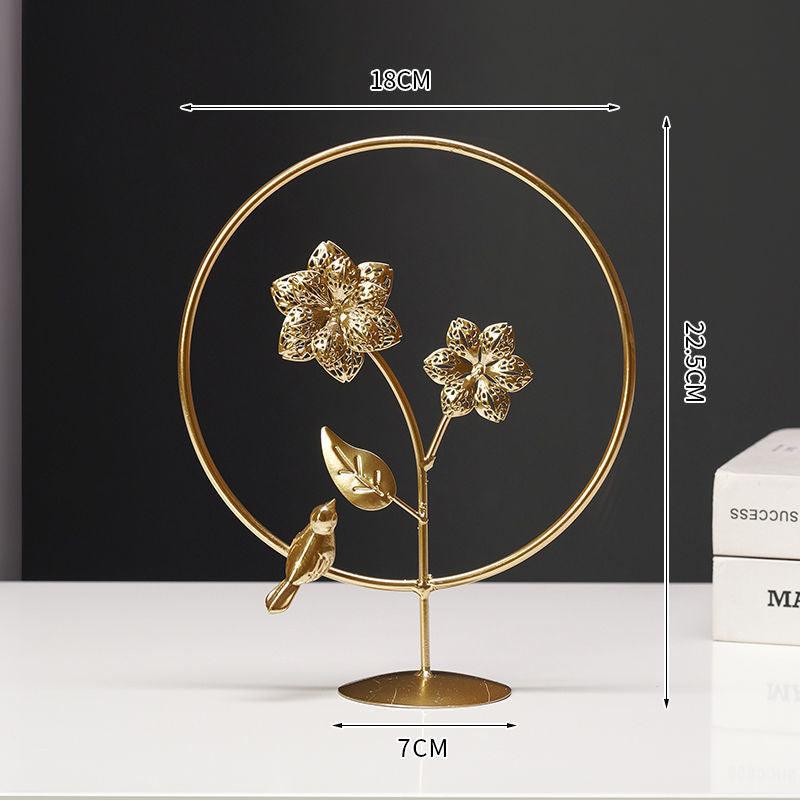 Decorations Crafts Decoration Modern Home Furnishing Copper Plastic Light Luxury - Pacisia