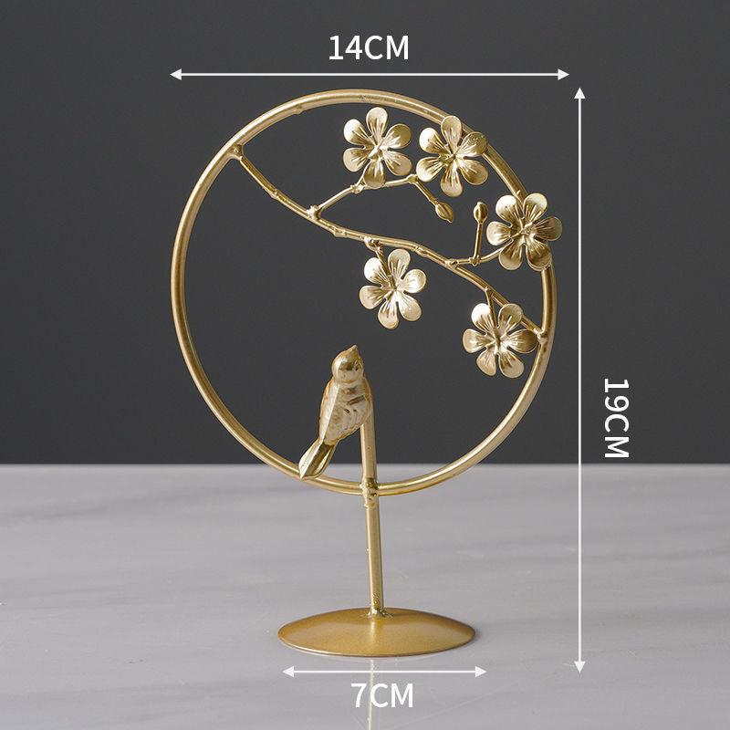 Decorations Crafts Decoration Modern Home Furnishing Copper Plastic Light Luxury - Pacisia