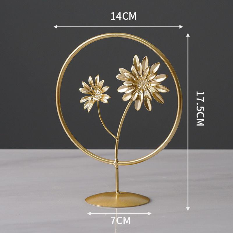 Decorations Crafts Decoration Modern Home Furnishing Copper Plastic Light Luxury - Pacisia
