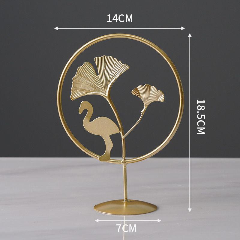 Decorations Crafts Decoration Modern Home Furnishing Copper Plastic Light Luxury - Pacisia