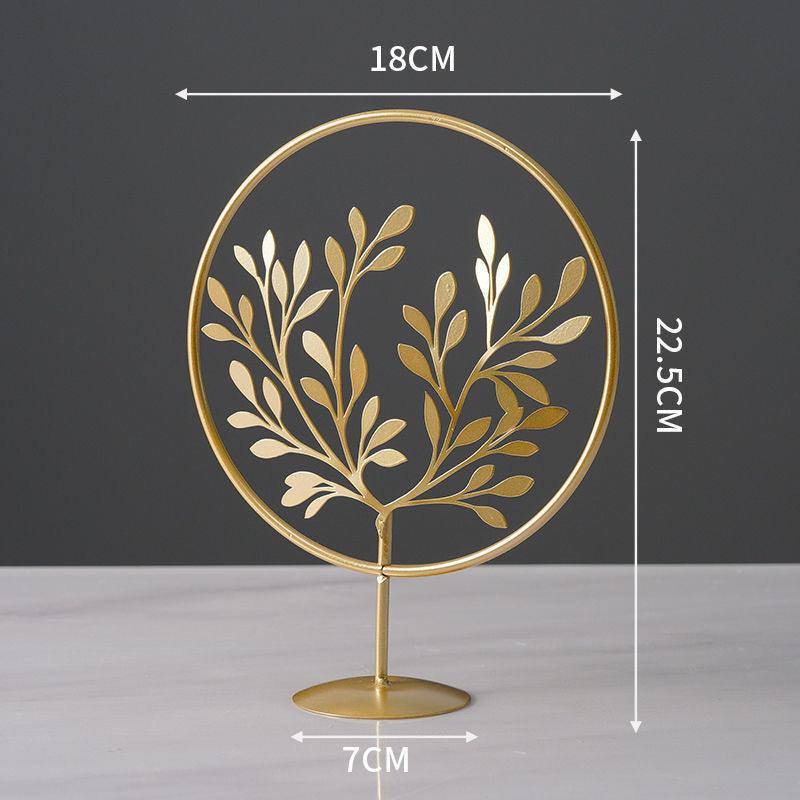 Decorations Crafts Decoration Modern Home Furnishing Copper Plastic Light Luxury - Pacisia