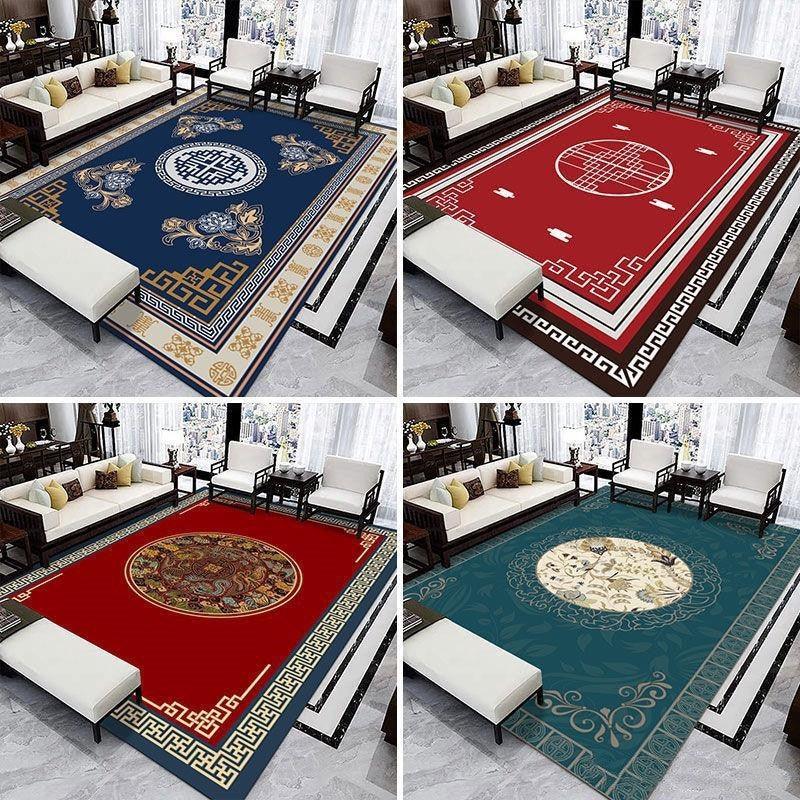 Chinese Style Carpet For Household Bedroom - Pacisia