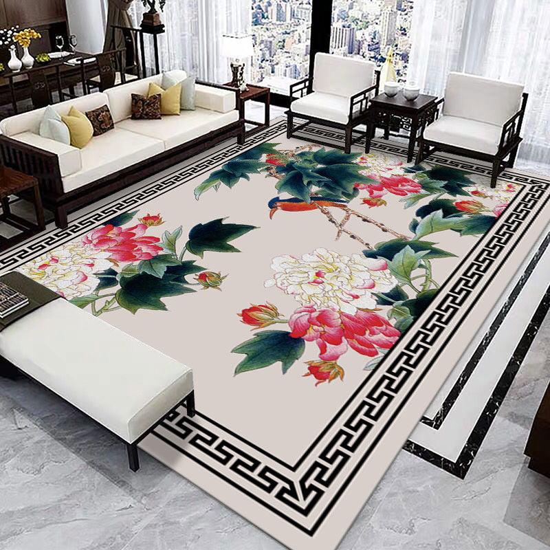 Chinese Style Carpet For Household Bedroom - Pacisia