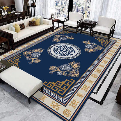 Chinese Style Carpet For Household Bedroom - Pacisia