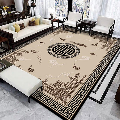 Chinese Style Carpet For Household Bedroom - Pacisia