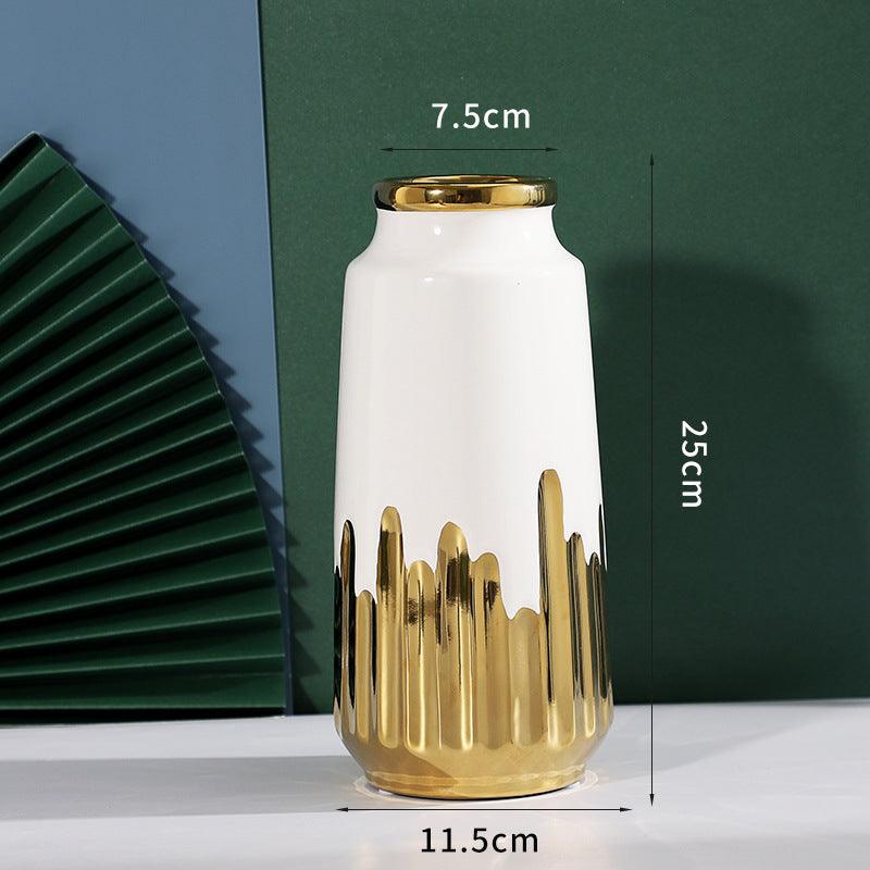 Chinese Style Vase Ceramic Model Living Room Decorations - Pacisia