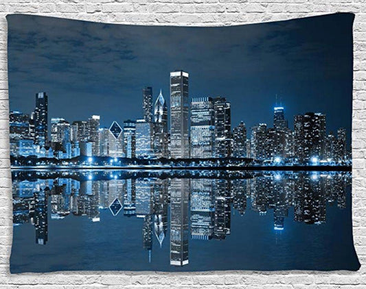 City night tapestry - Pacisia