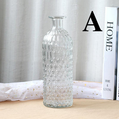 Clear glass vase - Pacisia