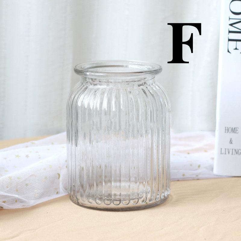 Clear glass vase - Pacisia