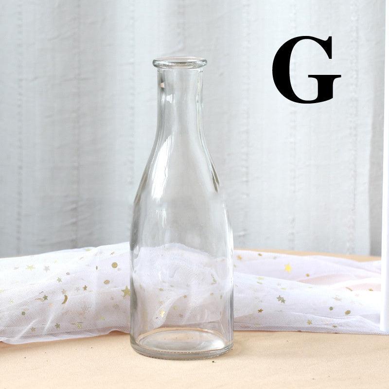 Clear glass vase - Pacisia