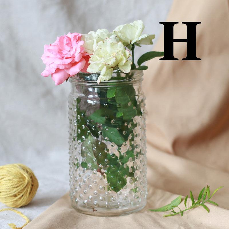 Clear glass vase - Pacisia