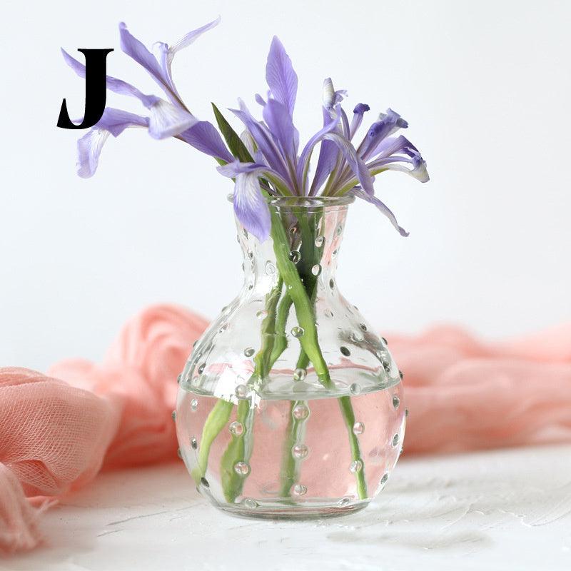 Clear glass vase - Pacisia