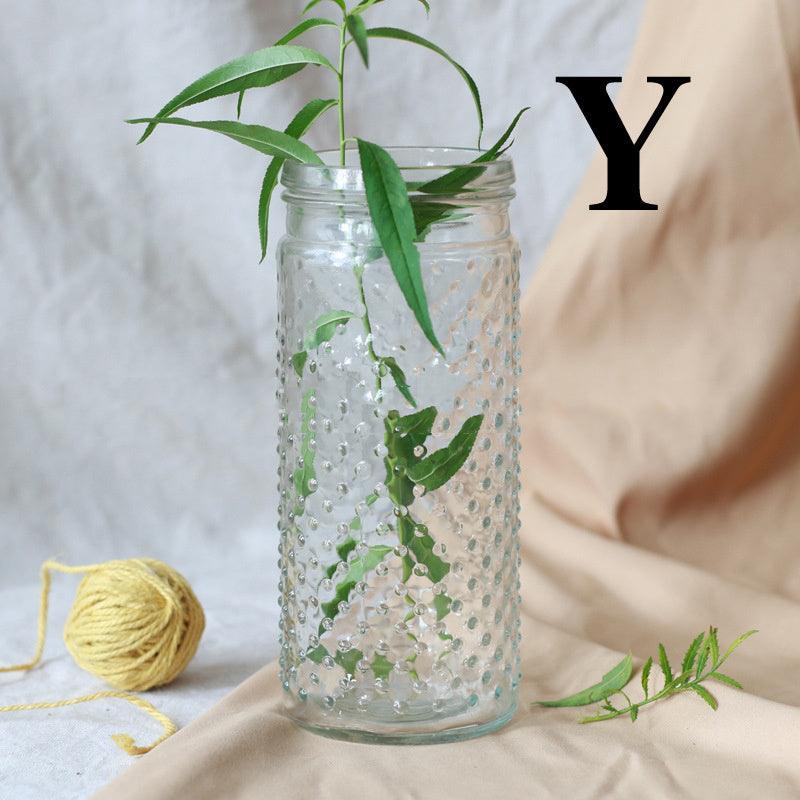 Clear glass vase - Pacisia