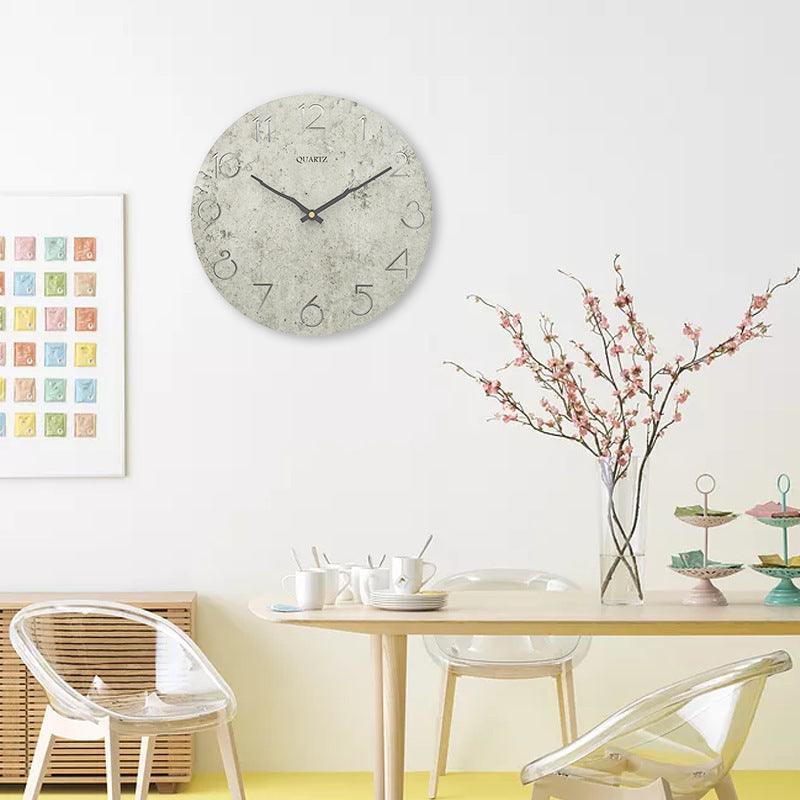 Clock Living Room Household Fashion Clock Modern Wall Clock - Pacisia