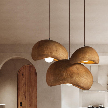 Cloud Chandelier With Micro Cement Cream French Bar Island Restaurant - Pacisia