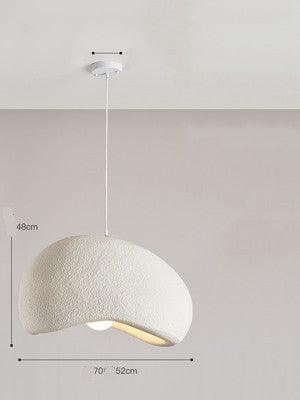 Cloud Chandelier With Micro Cement Cream French Bar Island Restaurant - Pacisia