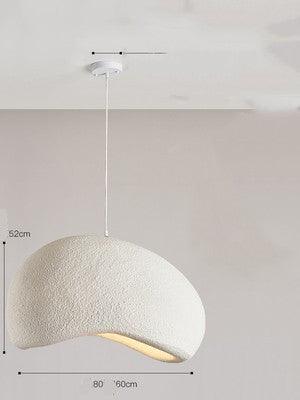 Cloud Chandelier With Micro Cement Cream French Bar Island Restaurant - Pacisia