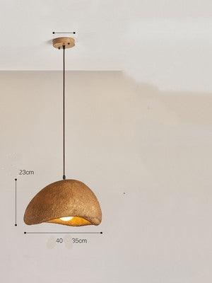 Cloud Chandelier With Micro Cement Cream French Bar Island Restaurant - Pacisia