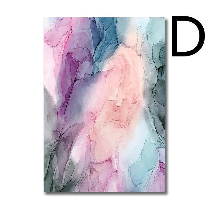 Color Cloud Canvas Poster Modern Abstract Wall Art Painting - Pacisia