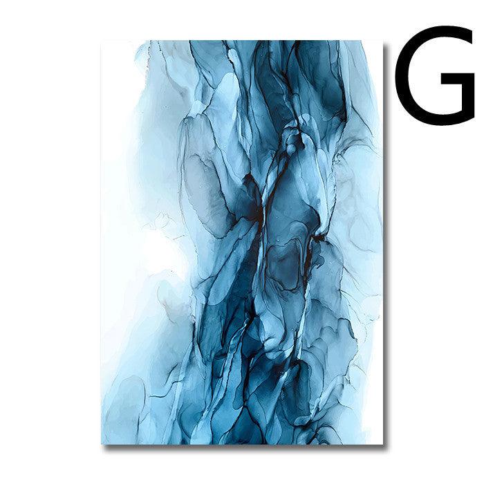 Color Cloud Canvas Poster Modern Abstract Wall Art Painting - Pacisia