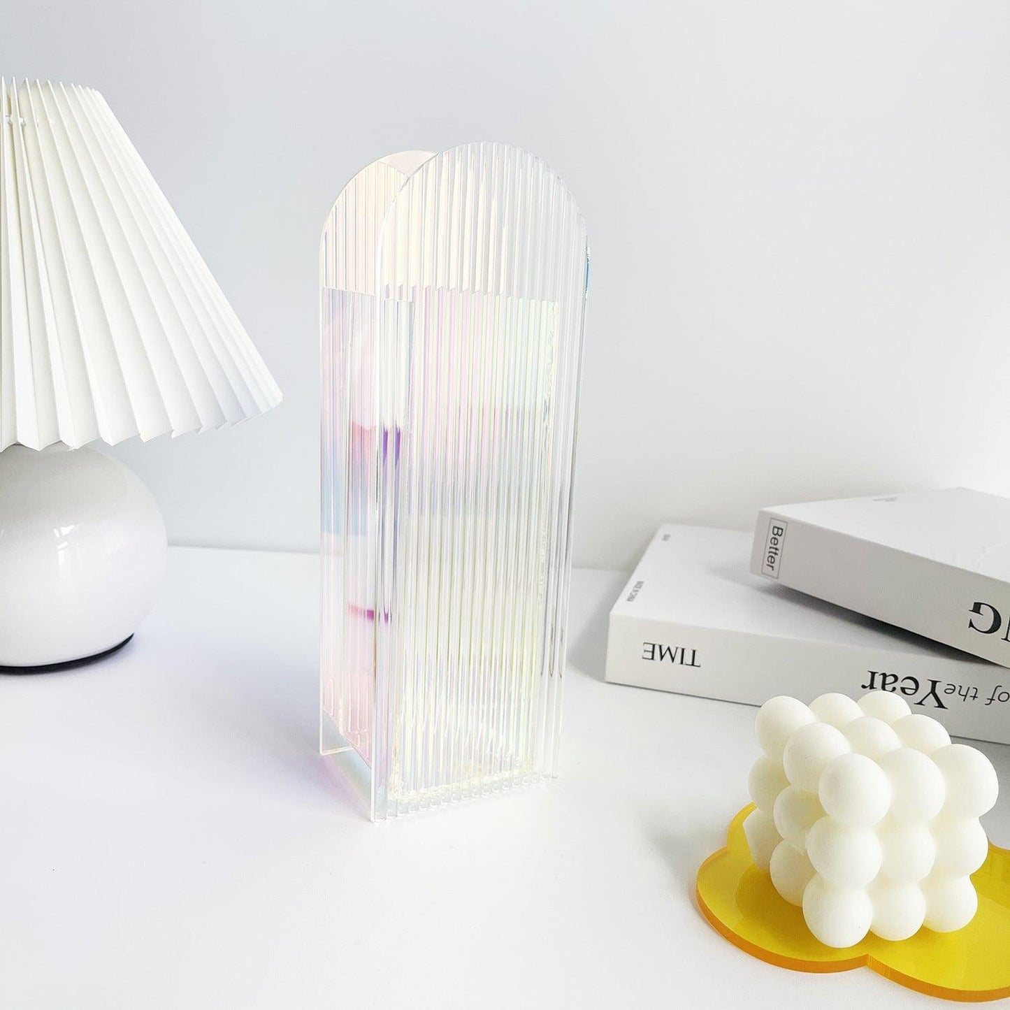 Colorful Acrylic Vase Art Minimalist Living Room - Pacisia
