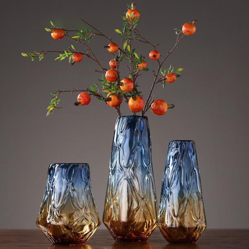 Colorful Gradually Changing Hydroponic Glass Vase Ornaments - Pacisia