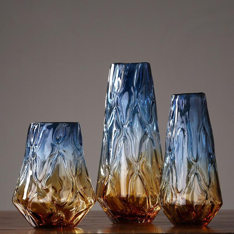 Colorful Gradually Changing Hydroponic Glass Vase Ornaments - Pacisia