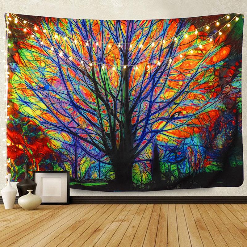 Colorful tree forest tapestry - Pacisia