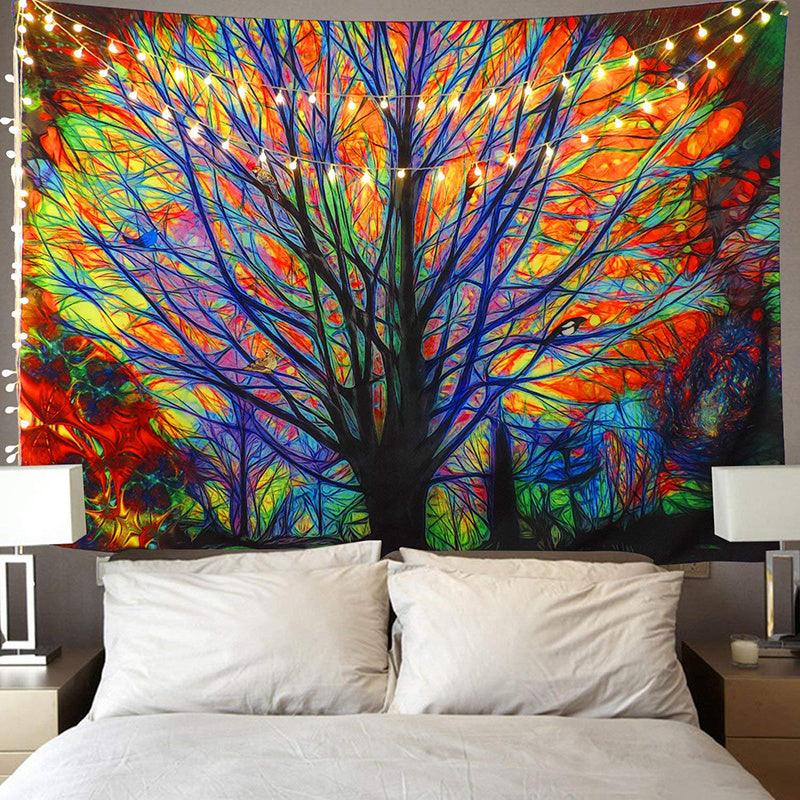 Colorful tree forest tapestry - Pacisia