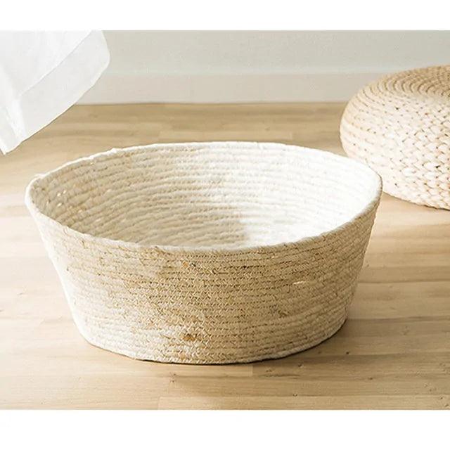 Comfortable Corn Husk Cat Straw Bed - Pacisia