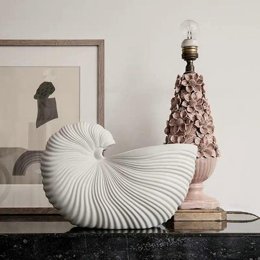 Conch Simple Vase Flower Modern TV Decoration Nordic Minimalist Style Home Decoration - Pacisia