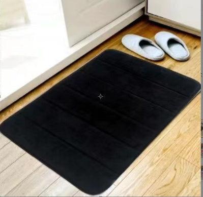 Coral Velvet Bathroom Customizable Memory Foam Absorbent Floor Mat - Pacisia